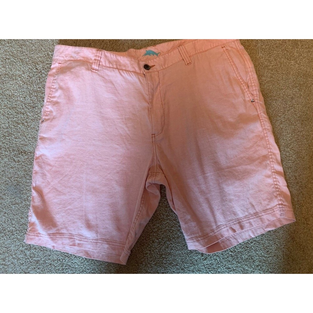 Tommy Bahama Men’s Linen Cotton Shorts Size 40 Golf Beach